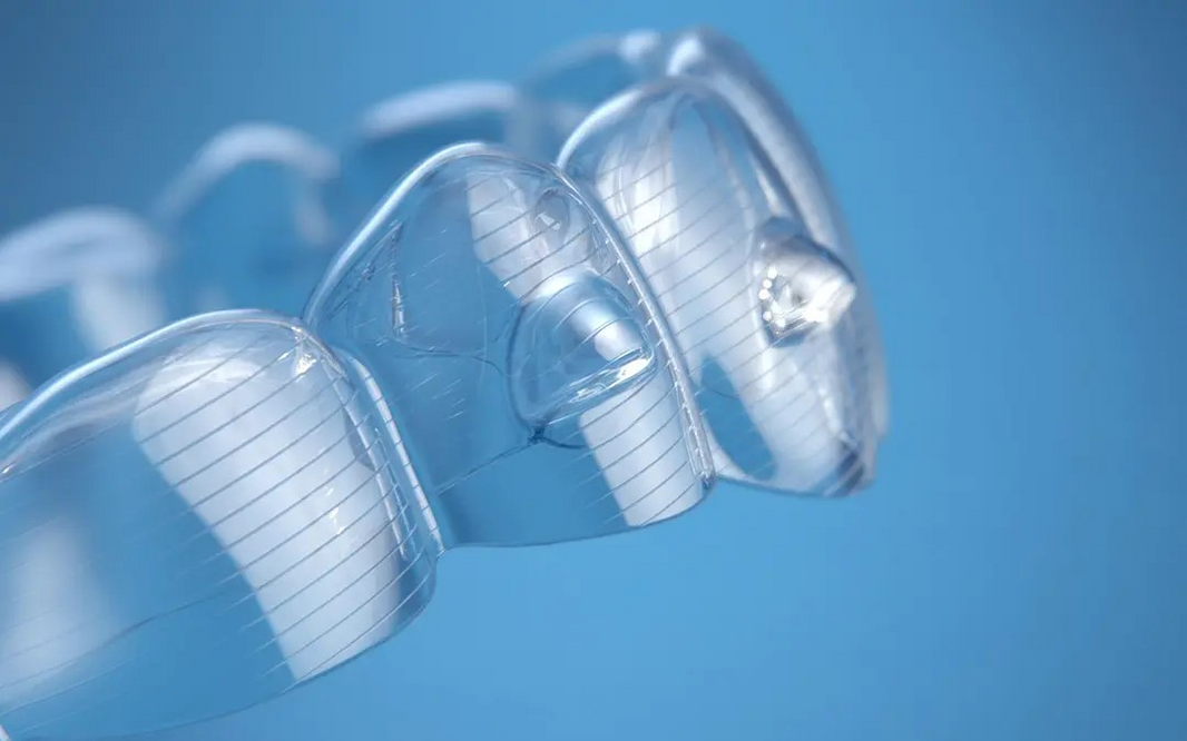 3D graphic of a mouth with bruxism awaiting to be traeted at NYC dental clinic