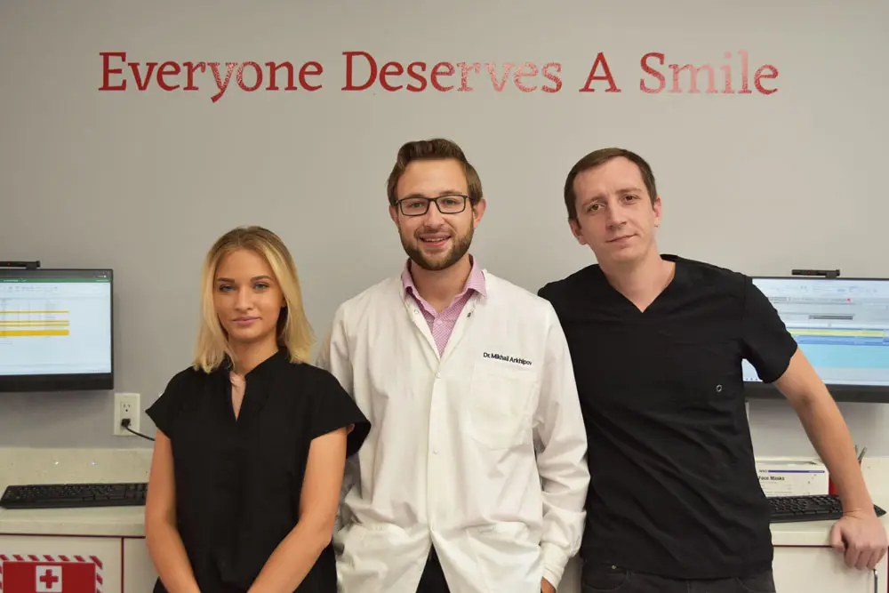 dr mikhail arkhipov and team